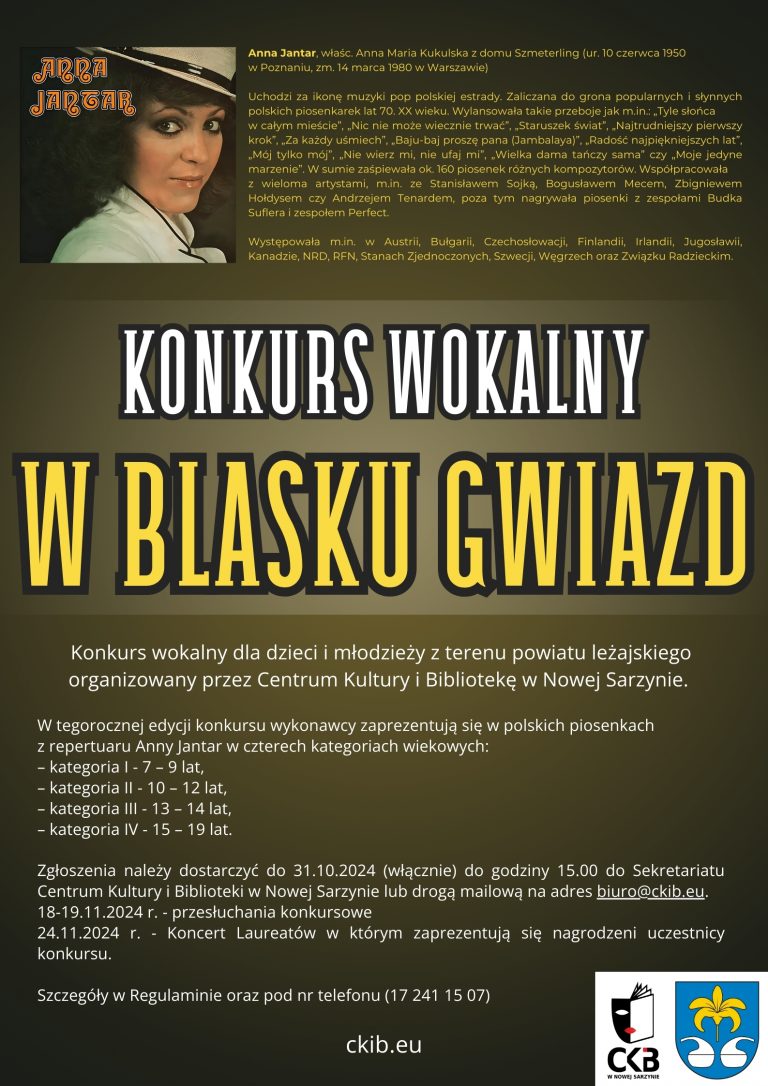 KONKURS WOKALNY W BLASKU GWIAZD