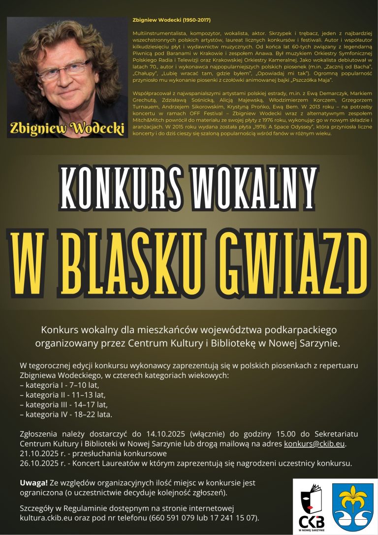 KONKURS WOKALNY W BLASKU GWIAZD 2025